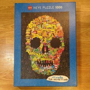Heye 1000 Piece Puzzle "Doodle Skull"